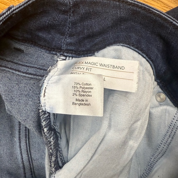 Lane Bryant Women's Denim Capri - Picture 6 of 7